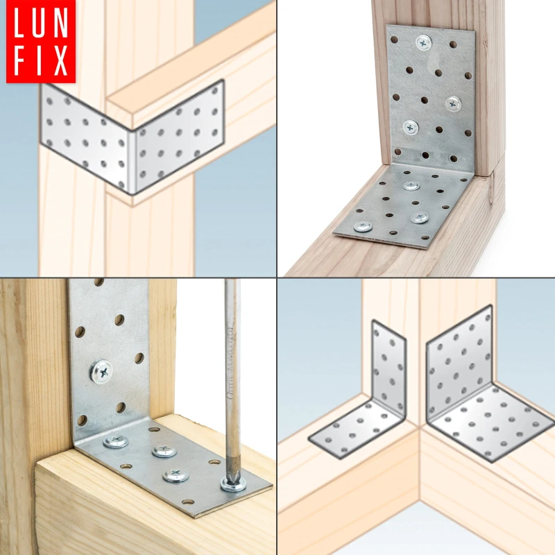Winkelverbinder 80x80x40x2 20 Stück