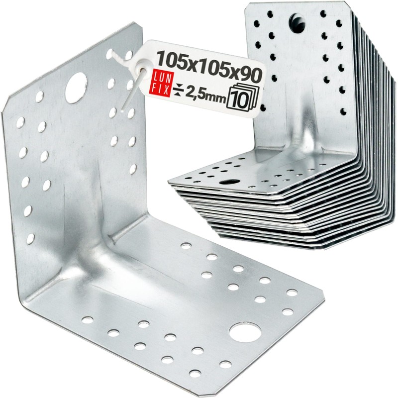 Kątownik z przetłoczeniem KP2 105x105x90x2,5 10szt.