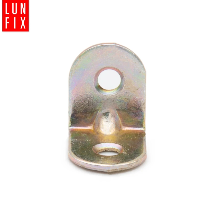 Möbelbauwinkel Gelb Verzinkt 20x20x16x1,5 mm 5 Stück
