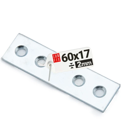 Möbel Flachverbinder 60x17x2mm