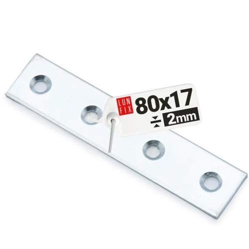 Möbel Flachverbinder 80x17x2mm