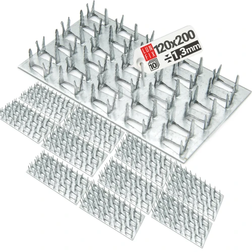 Nagelplatte 200x120x1,3mm Flachverbinder 10 Stk