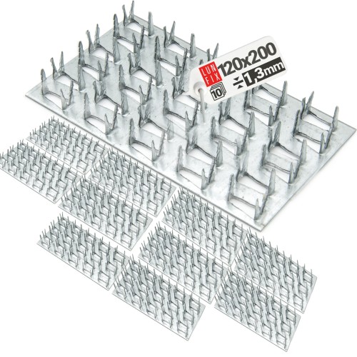 Nagelplatte 200x120x1,3mm Flachverbinder 10 Stk