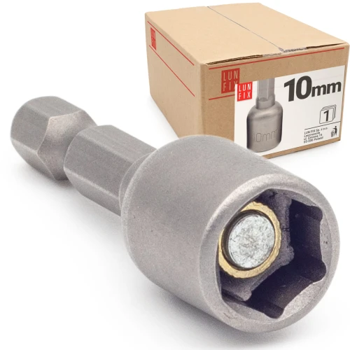 Magnetischer Steckschlüssel-Bit für Sechskantschrauben 10 mm 1 Stück
