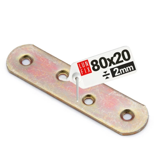 Möbel Flachverbinder 80x20x2mm