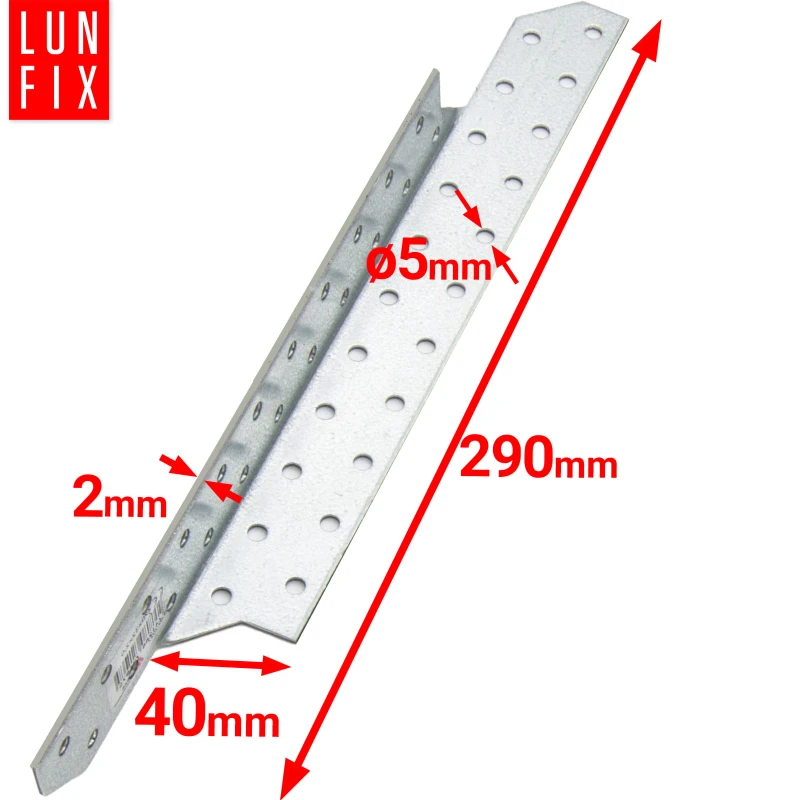Sparrenpfettenanker 40x290mm Links