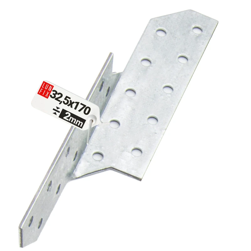 Sparrenpfettenanker 32x170mm Links