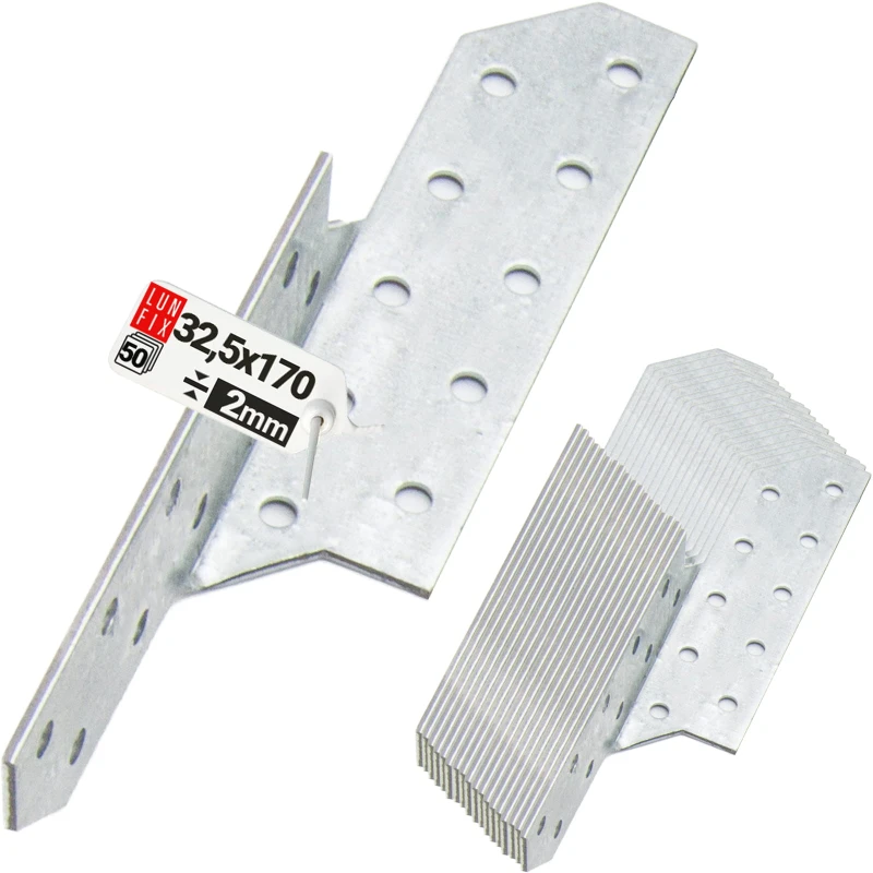 Sparrenpfettenanker 32x170mm Links 50er Set