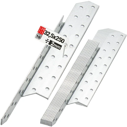 Sparrenpfettenanker 32x250mm Links 10er Set
