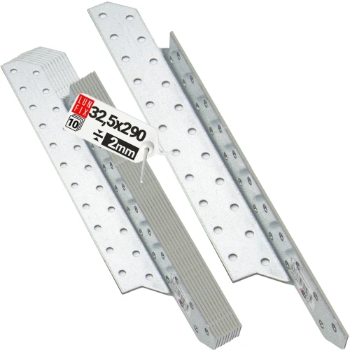 Sparrenpfettenanker 32x290mm Rechts 10er Set