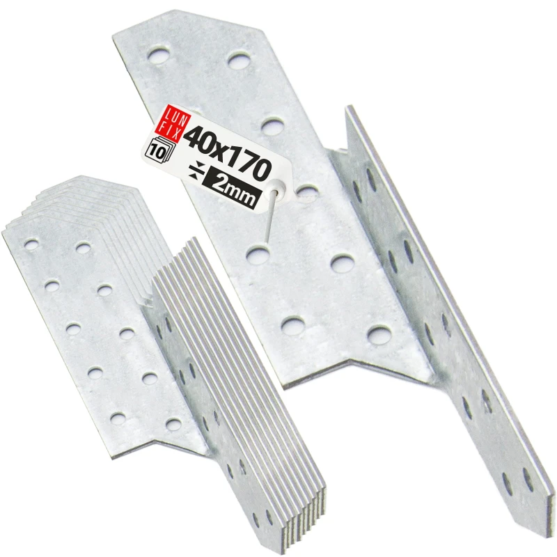 Sparrenpfettenanker 40x170mm Rechts 10er Set