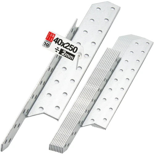 Sparrenpfettenanker 40x250mm Links 10er Set