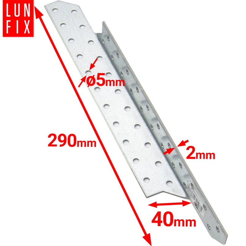 Sparrenpfettenanker 40x290mm Rechts 50er Set