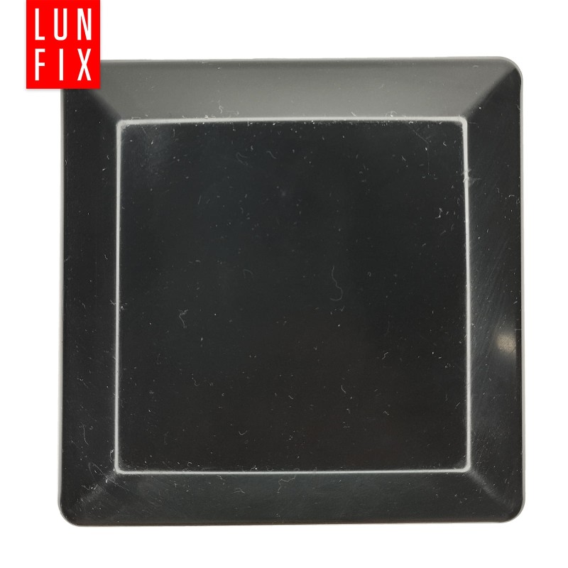 Nasadka na słupek 100x100 mm czarna daszek 1szt.
