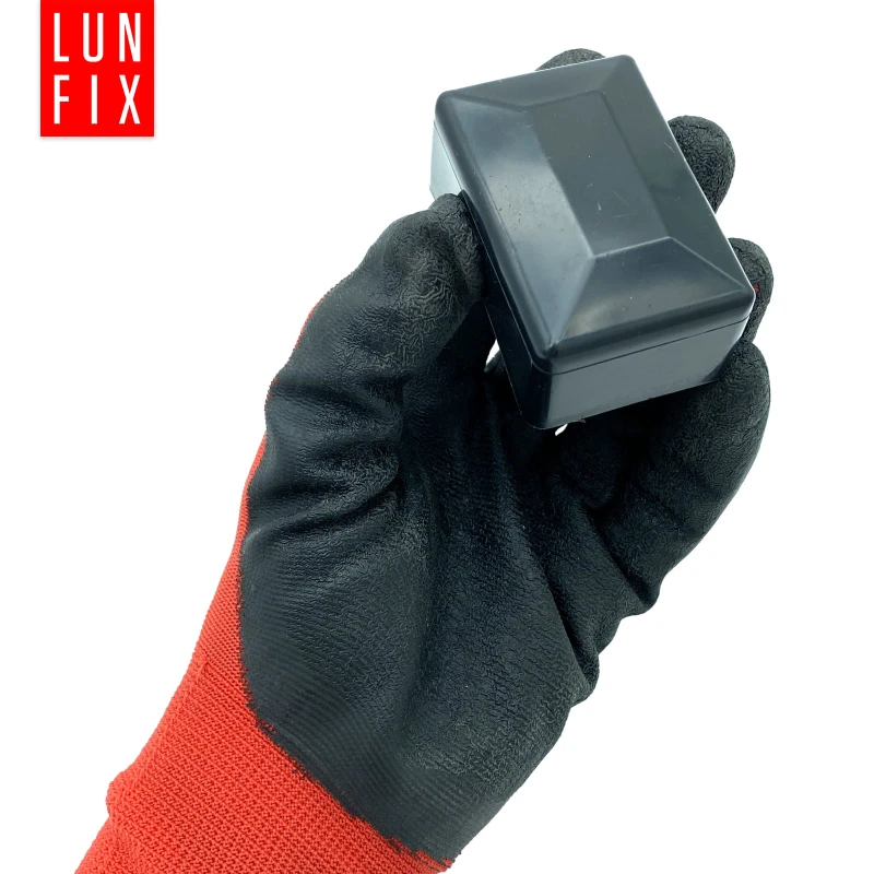 Pfostenkappen Schwarz 40x60 mm 10 Stück