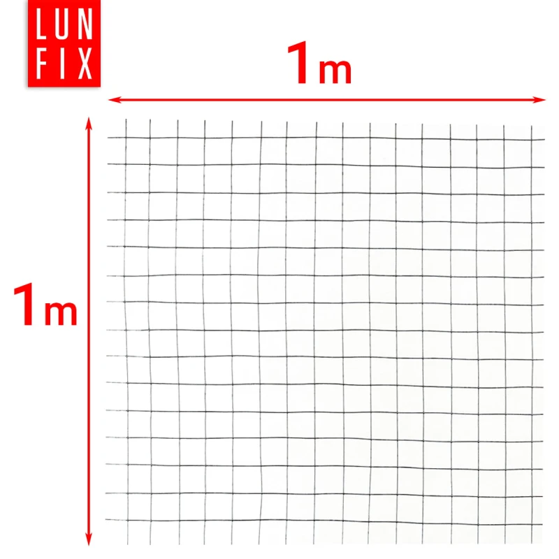 Volierendraht Hühnerdraht Verzinkt H1m L1m Maschenweite 25x25mm Ø1,4mm