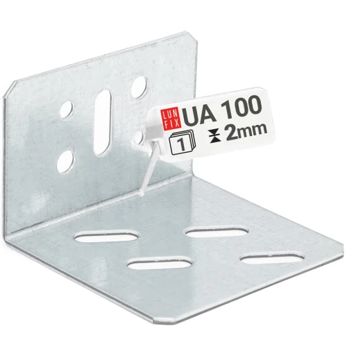 Türrahmenwinkel 80x55x90mm UA100 Verzinkt