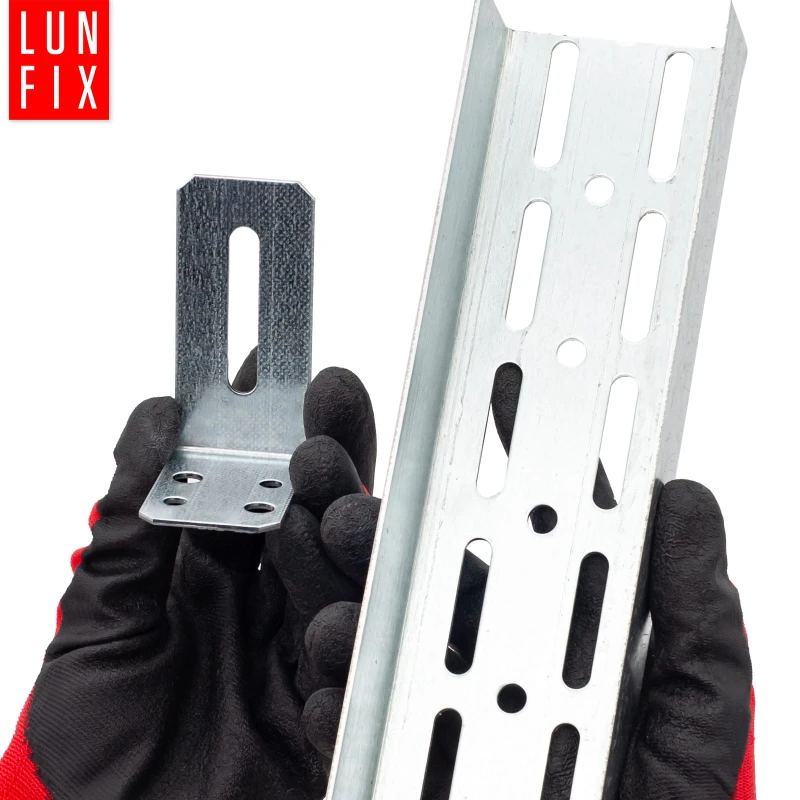 Türrahmenwinkel 80x40x65mm UA50 Verzinkt