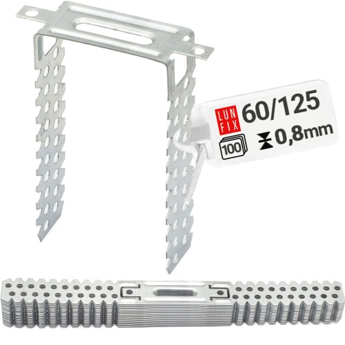 100 x 60/125 mm Direktabhänger für Trockenbau Für CD-Profile 60/27