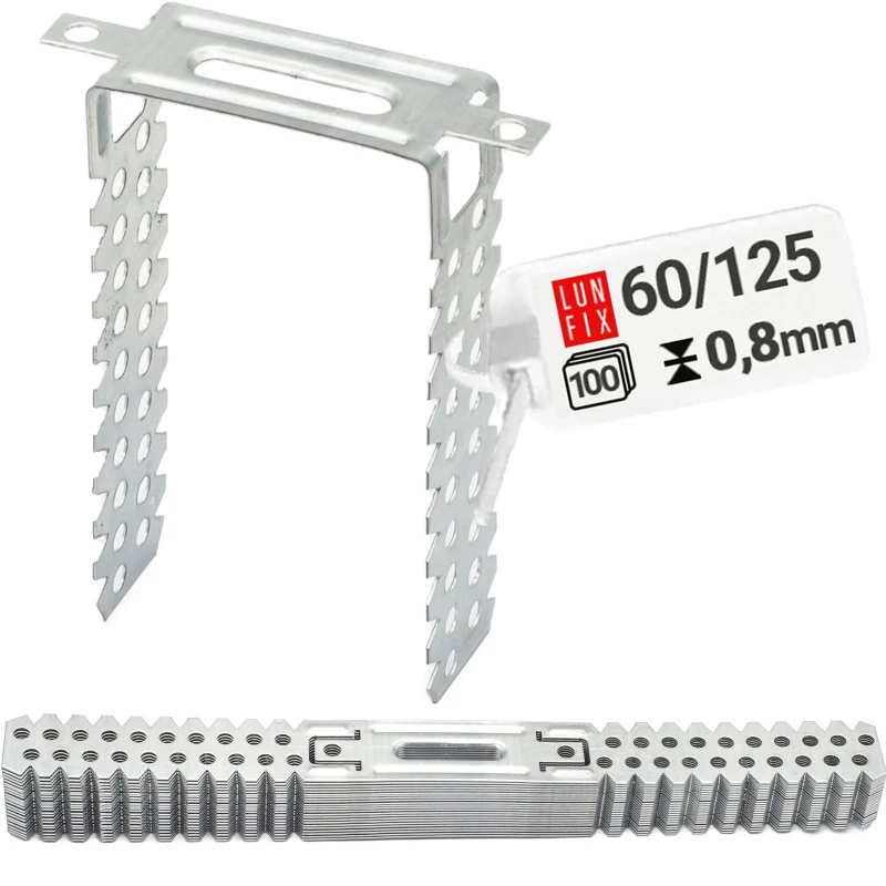 100 x 60/125 mm Direktabhänger für Trockenbau Für CD-Profile 60/27