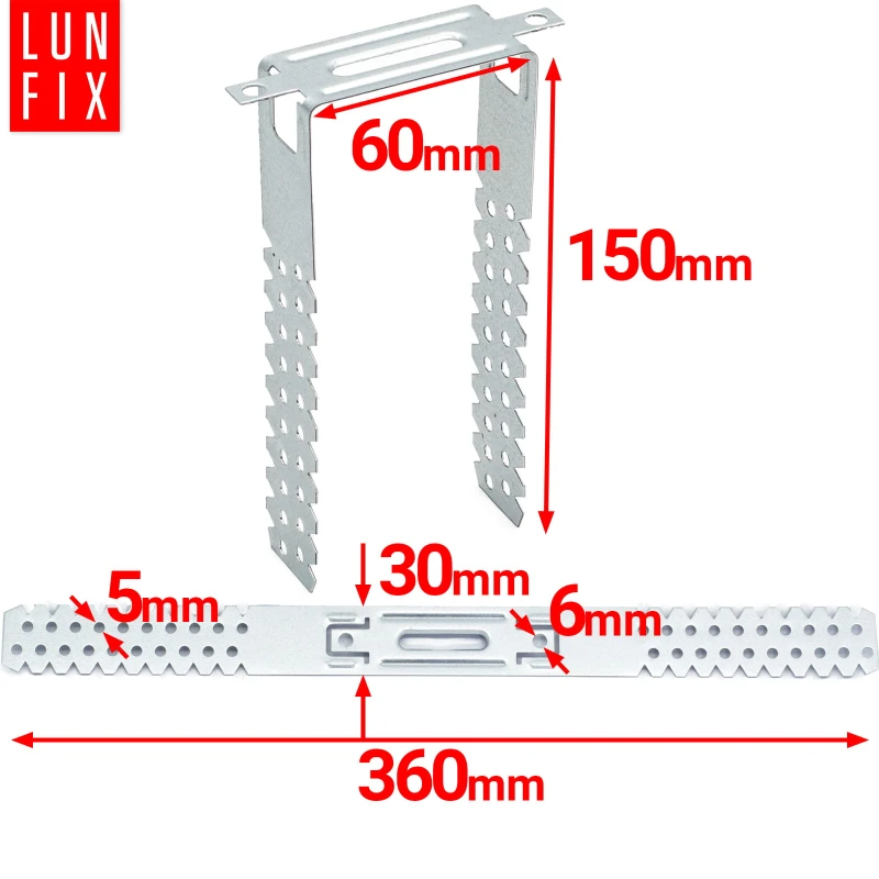 60/150 mm Direktabhänger für Trockenbau Für CD-Profile 60/27