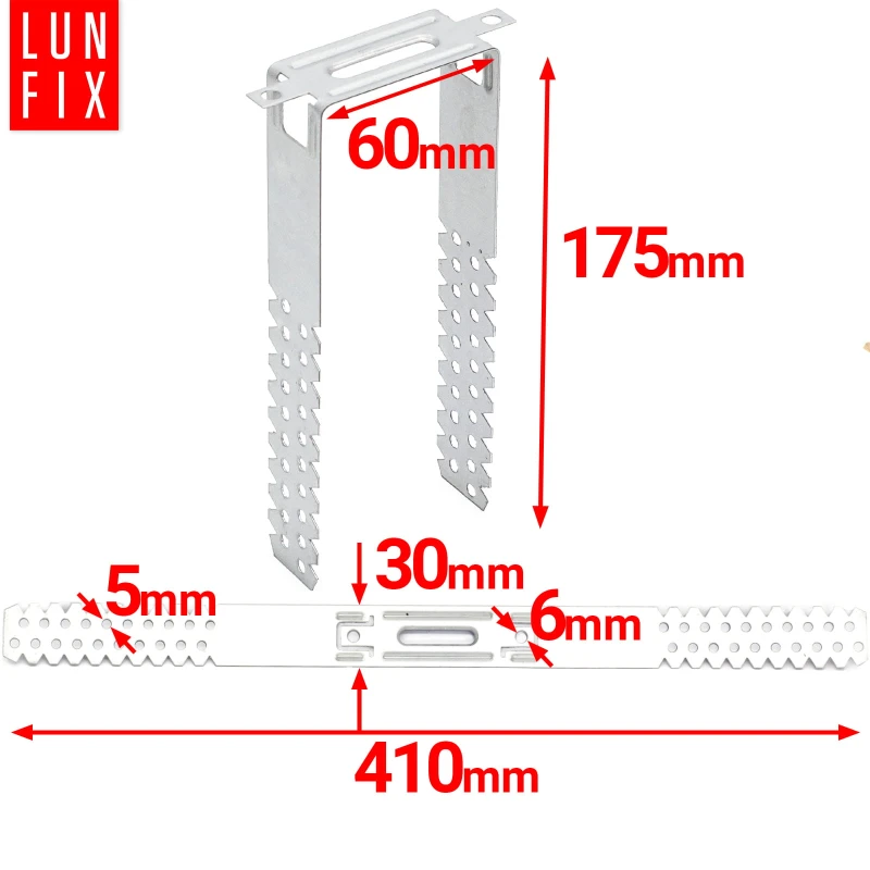 60/175 mm Direktabhänger für Trockenbau Für CD-Profile 60/27