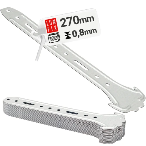 100 x 270 mm Ankerhänger für Trockenbau Für CD-Profile 60/27