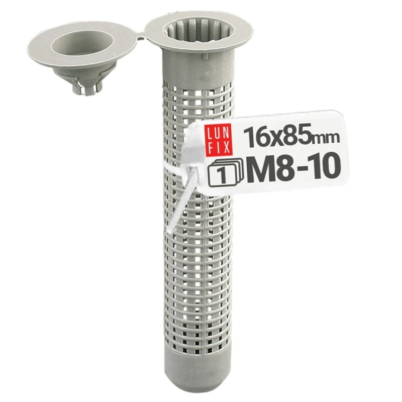 Siebhülse Kunststoff Verbundmörtel 16x85mm M8-10