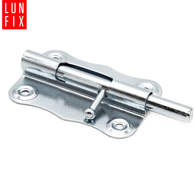 Bolzenriegel Torriegel Riegel 75x45mm Silber