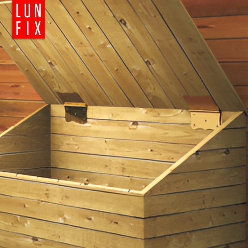 Zawias budowlany 120x120x2,5 mm ozdobny ocynkowany ZBB3 1szt.