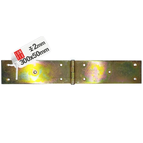 Scharnier Klappbar verzinkt 300x50x2mm