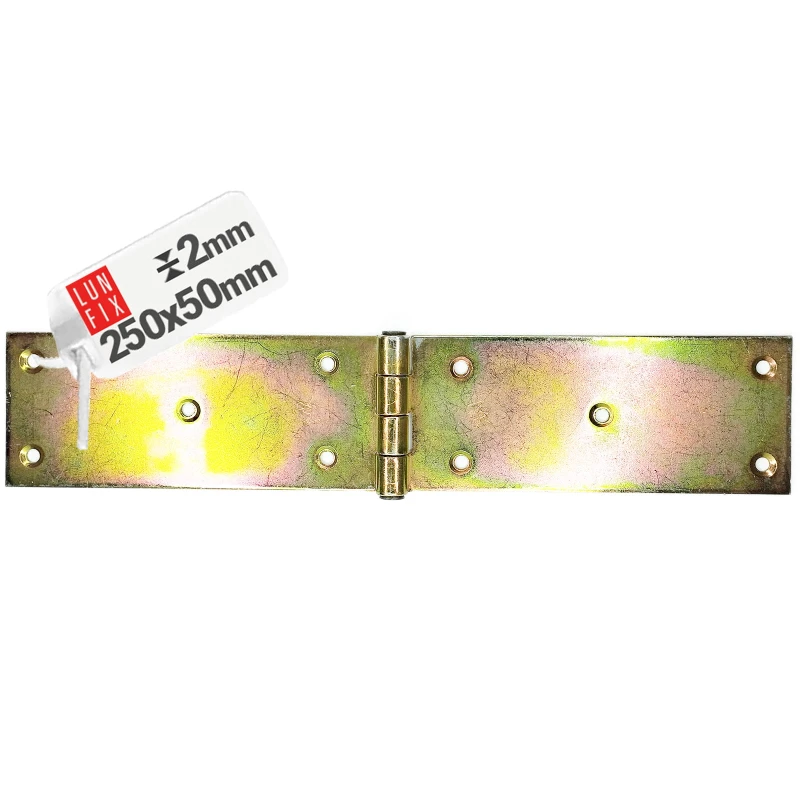 Scharnier Klappbar verzinkt 250x50x2mm