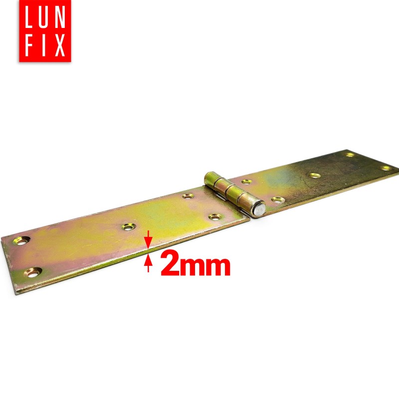 Zawias budowlany 250x50x2,0 mm prosty ocynkowany ZB25 1szt.