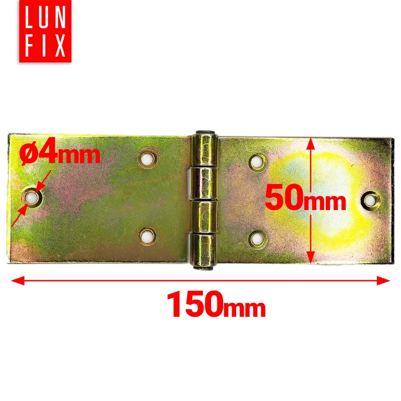 Scharnier Klappbar verzinkt 150x50x2mm 2stk