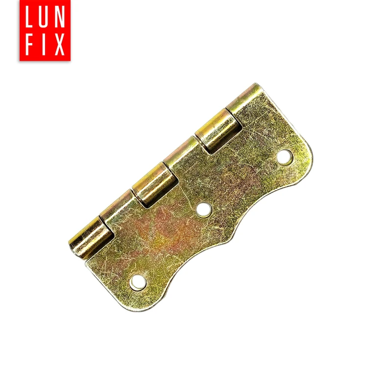 Scharnier Verzinkt Gelb Dekorativ Klappbar Türscharnier 80x63x1,5mm