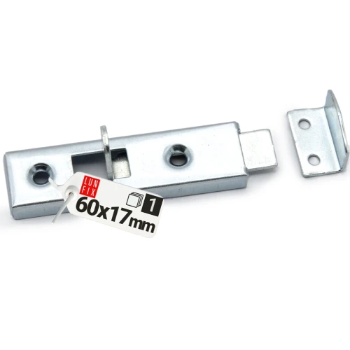 Möbelriegel Schieberiegel 60x17mm