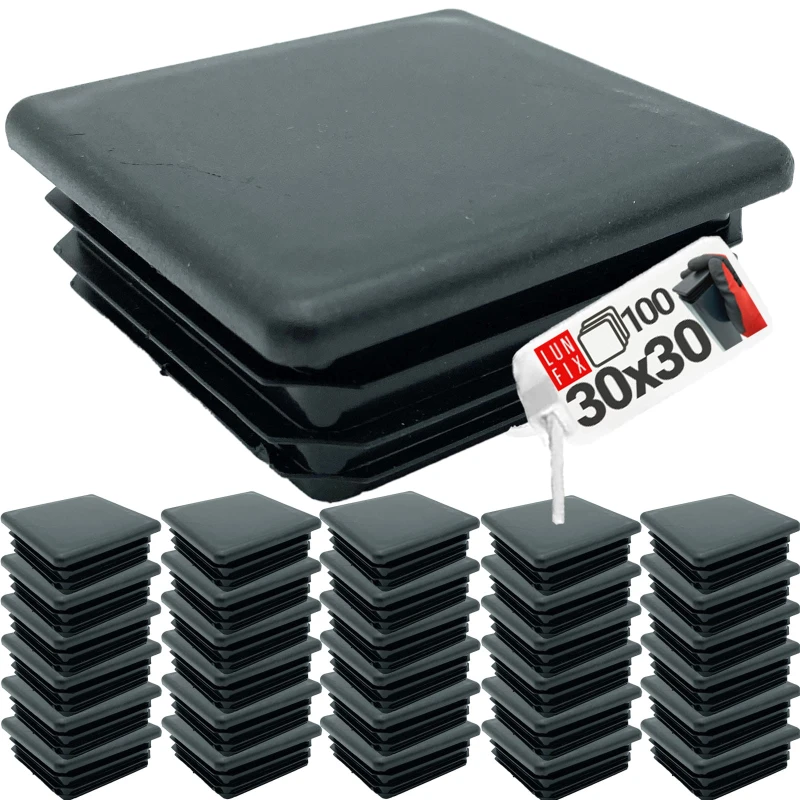 Lamellenstopfen für 30x30 mm Pfosten 10 Stück