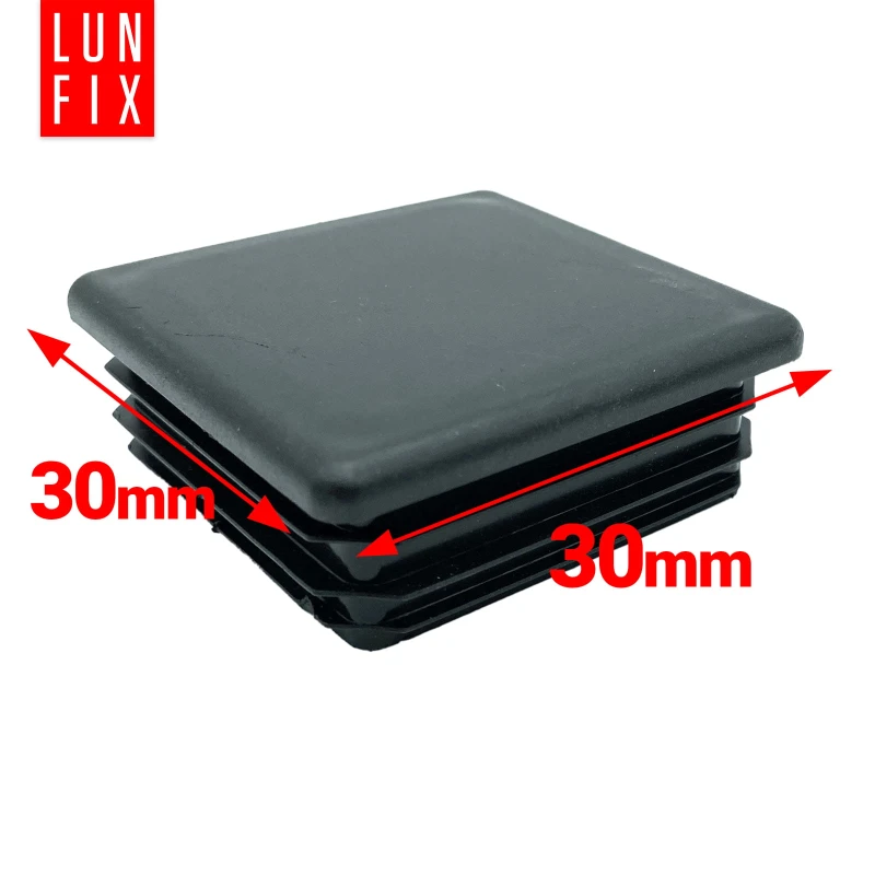 Lamellenstopfen für 30x30 mm Pfosten 10 Stück