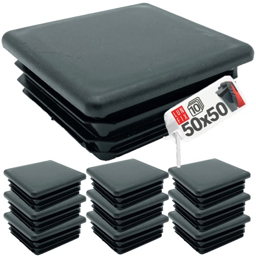 Lamellenstopfen für 50x50 mm Pfosten 10 Stück