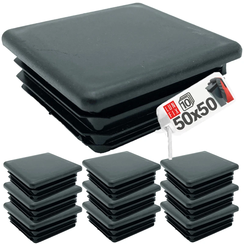 Lamellenstopfen für 50x50 mm Pfosten 10 Stück