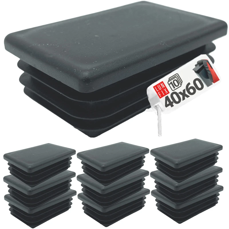 Lamellenstopfen für 40x60 mm Pfosten 10 Stück