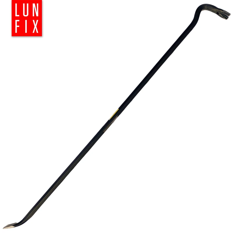 Łom zagięty wzmocniony 700x29x15 mm