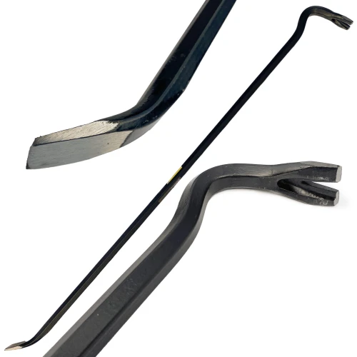 Verstärkte gebogene Brechstange 900x29x15 mm