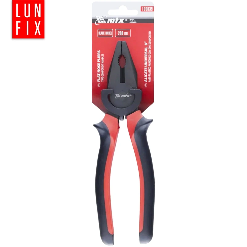 Kombizange 200 mm vernickelte Zange