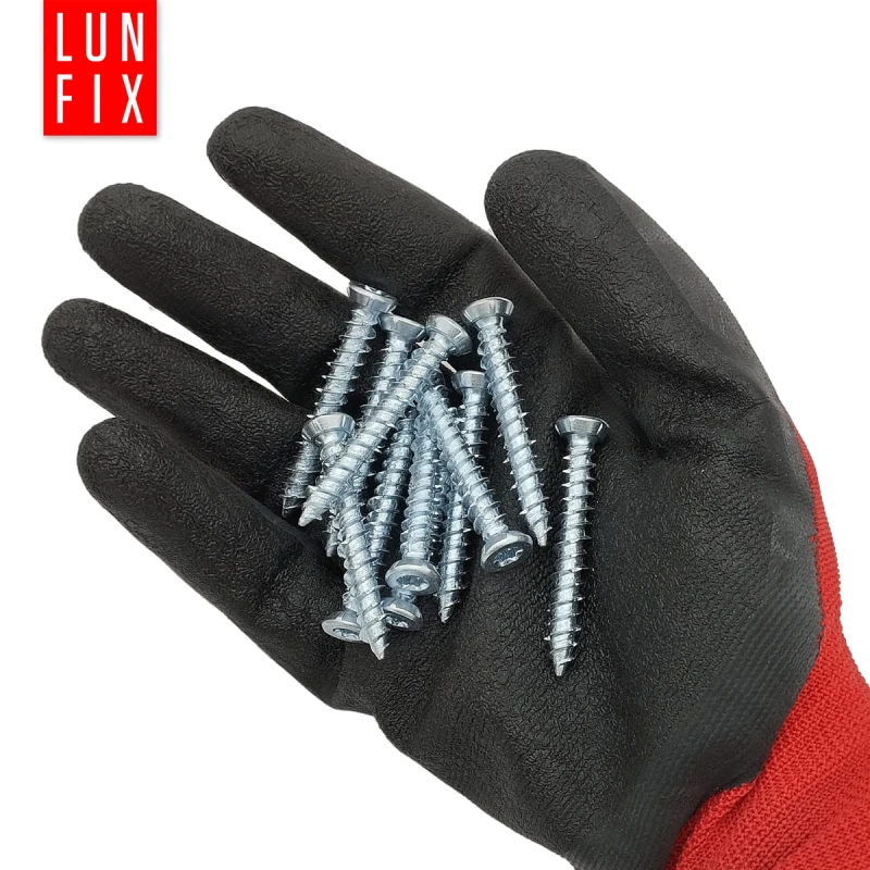Rahmenschraube 7,5x72 mm Fensterrahmenschrauben Senkkopf 100 Stück