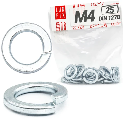 Federringe M04 DIN 127 25 stk.