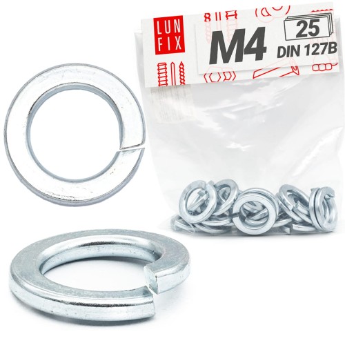 Federringe M04 DIN 127 25 stk.