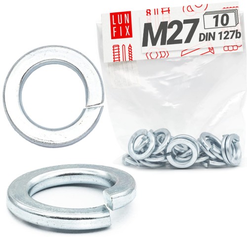 Federringe M27 DIN 127 10 stk.