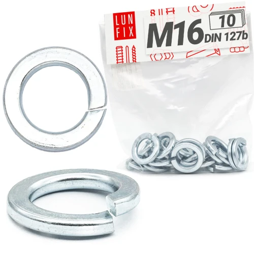 Federringe M16 DIN 127 10 stk.