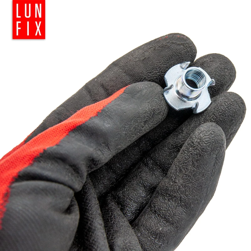 Einschlagmuttern M8 x 11 mm DIN 6930 50 Stück
